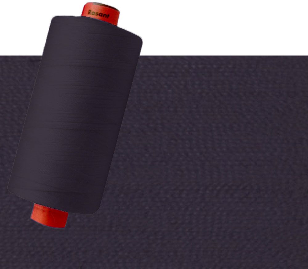 7376 - Very Dark Navy Blue | Rasant Polyester Cotton Thread 120/40 | 1000m