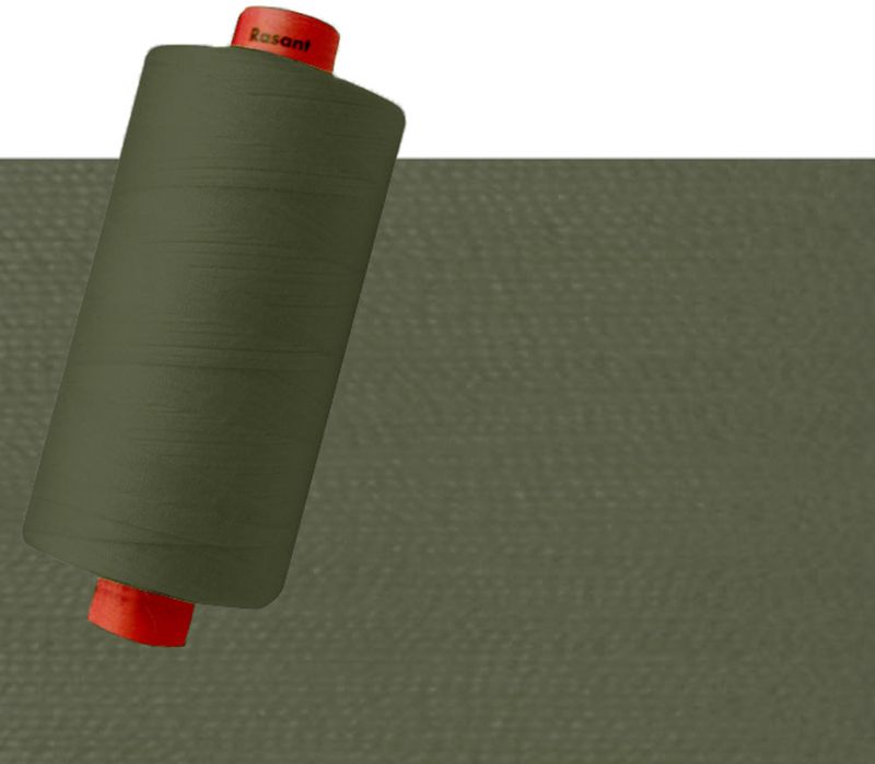 1626 - Dark Khaki Green | Rasant Polyester Cotton Thread 120/40 | 1000m
