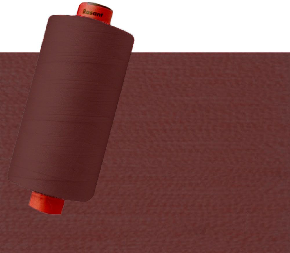 2076 - Dark Burgundy | Rasant Polyester Cotton Thread 120/40 | 1000m