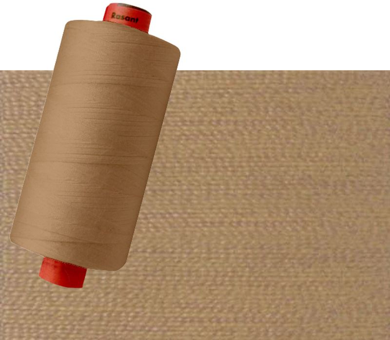 1424 - Dark Tan Brown | Rasant Polyester Cotton Thread 120/40 | 1000m