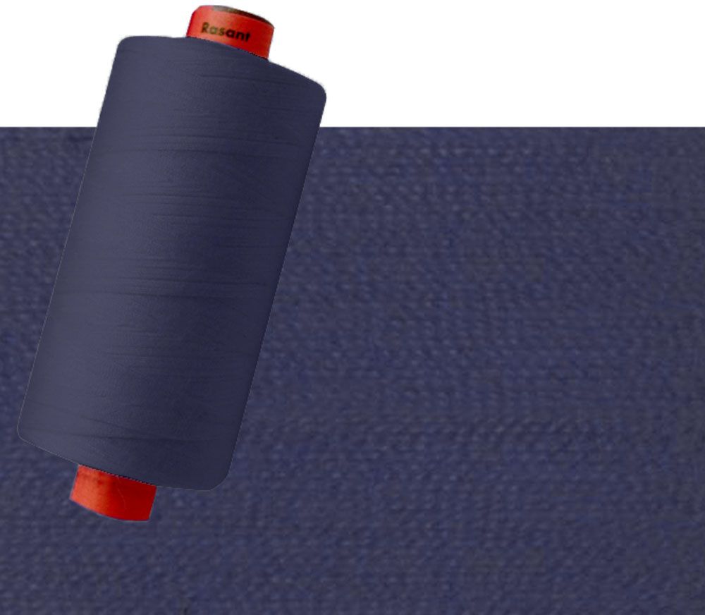 0805 - Dark Navy Blue | Rasant Polyester Cotton Thread 120/40 | 1000m