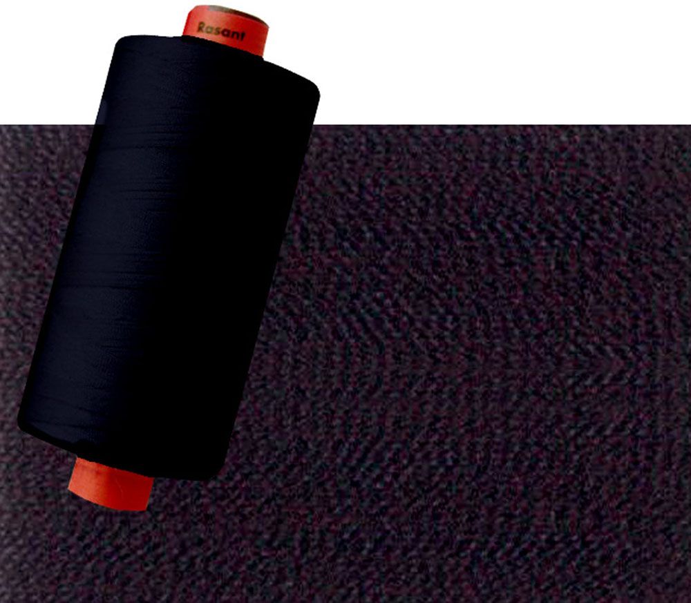 1492 - Dark Navy Blue | Rasant Polyester Cotton Thread 120/40 | 1000m