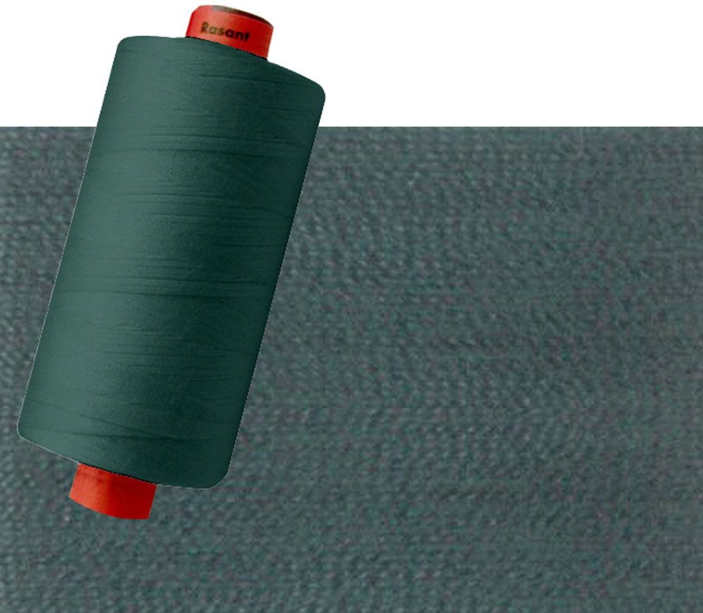 1216 - Dark Grey Green | Rasant Polyester Cotton Thread 120/40 | 1000m