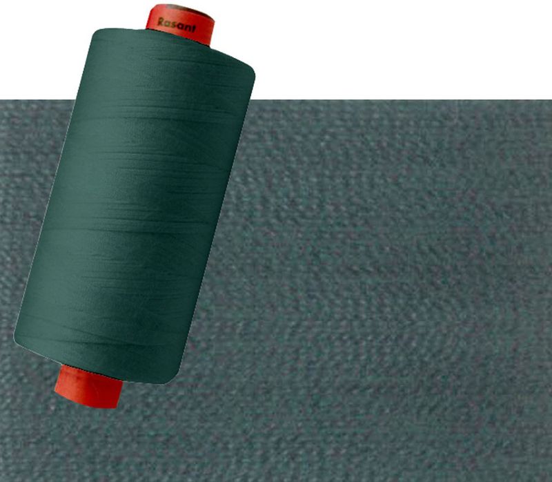 1216 - Dark Grey Green | Rasant Polyester Cotton Thread 120/40 | 1000m