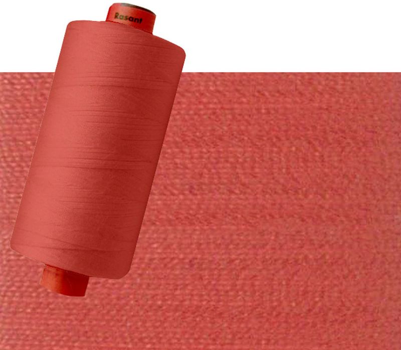 0508 - Medium Coral | Rasant Polyester Cotton Thread 120/40 | 1000m