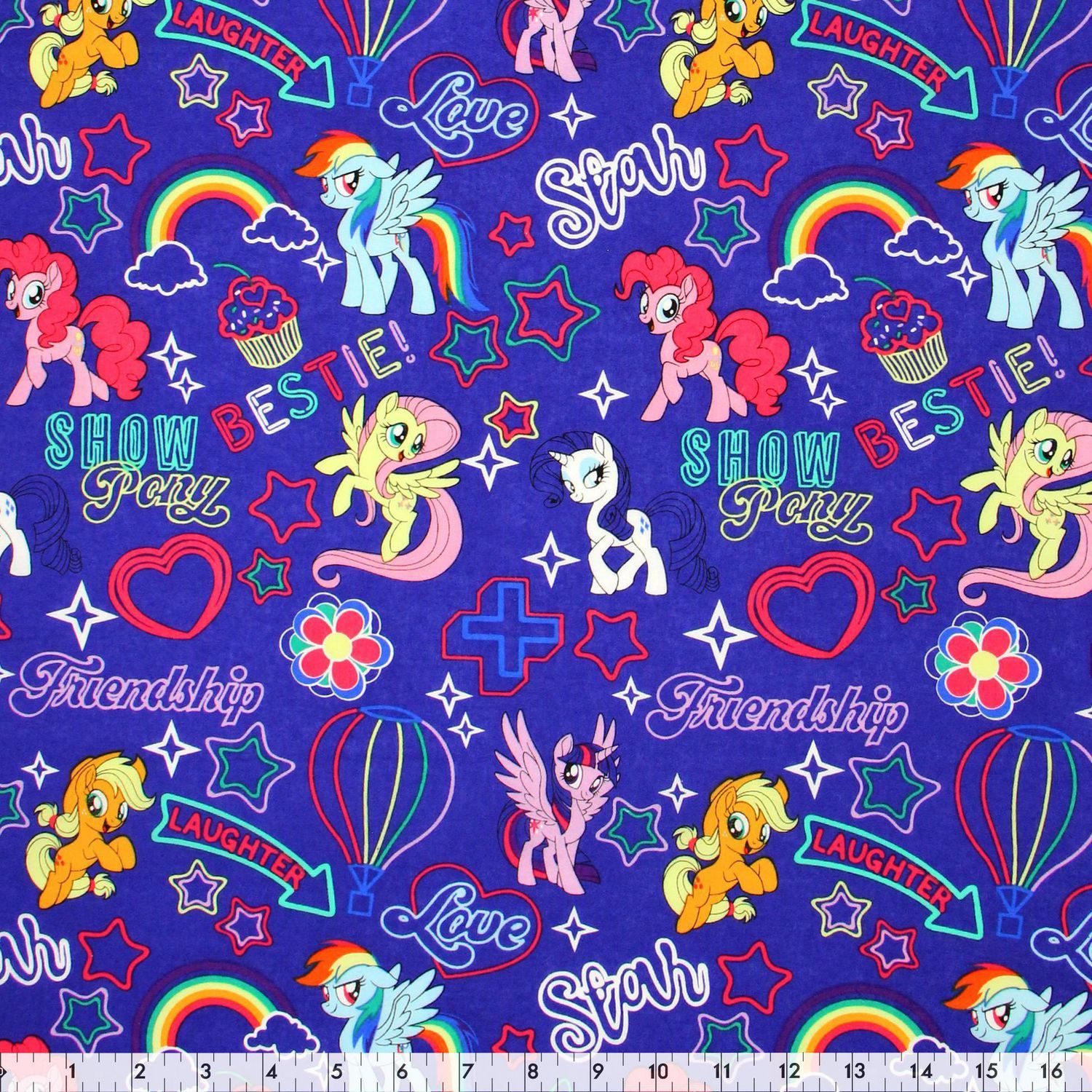My Little Pony | Licensed Quilting Cotton | 112cm Wide