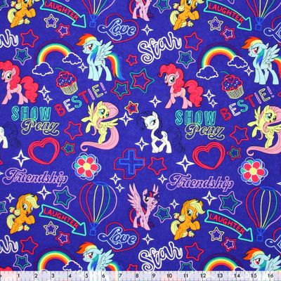 My Little Pony | Licensed Quilting Cotton | 112cm Wide
