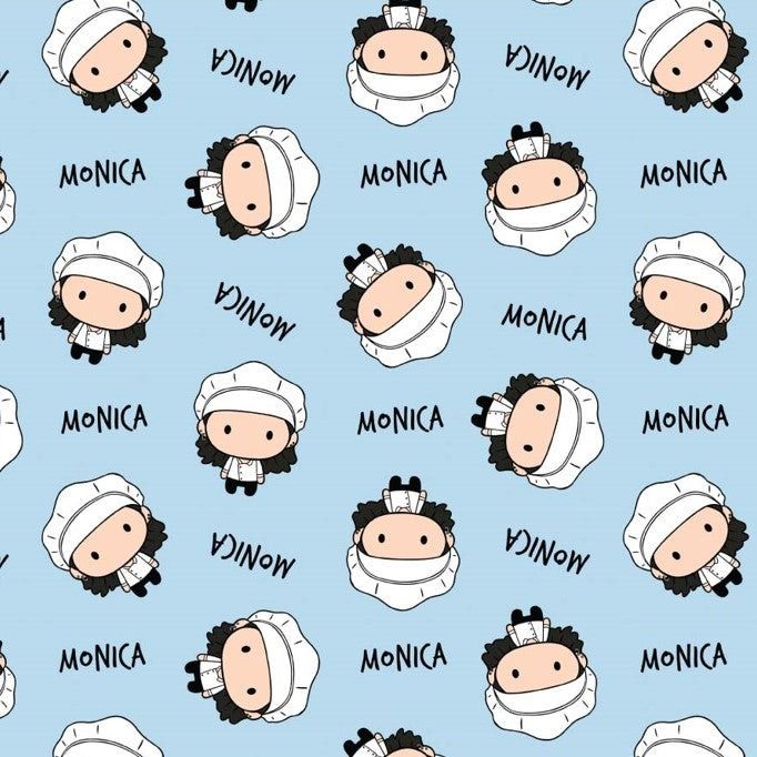 Friends Monica Toss | Licensed Quilting Cotton | 112cm wide