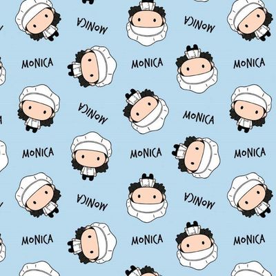 Friends Monica Toss | Licensed Quilting Cotton | 112cm wide