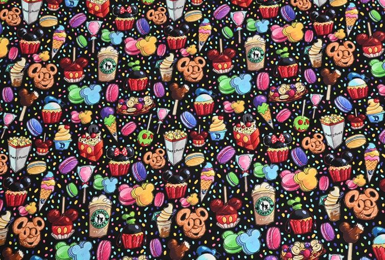 Magic Treats | Digital Print Custom Cotton Woven | 140cm wide