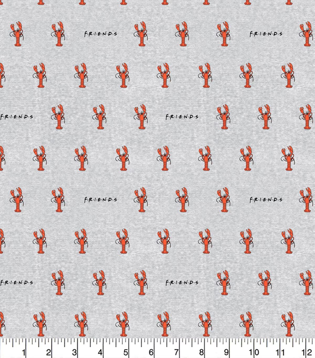 Friends Lobster | Licensed Quilting Cotton | 112cm wide