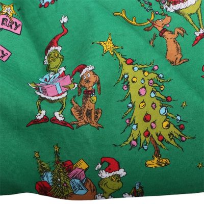 Grinchmas | Licensed Cotton Lycra Fabric, 180gsm