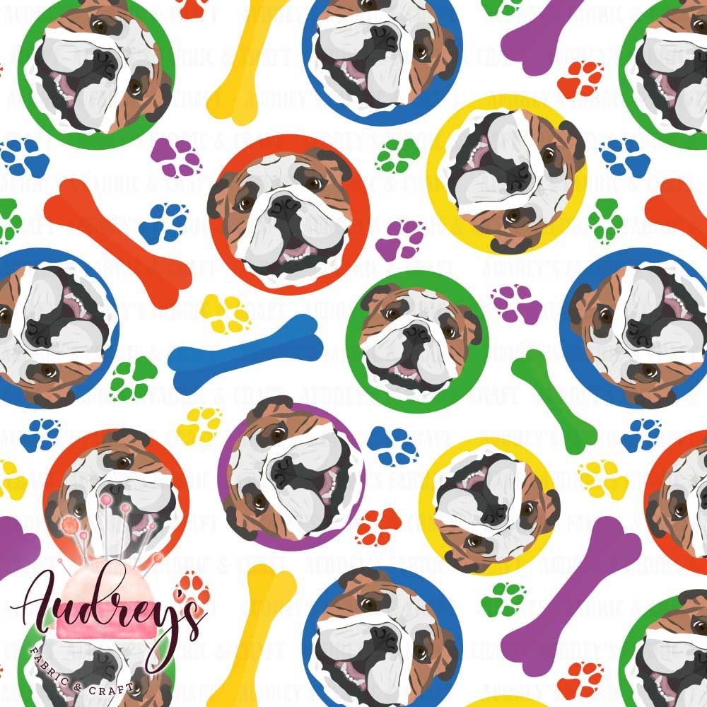 English Bulldog Toss | PRE-ORDER | Choose Your Own Base