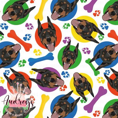 Doberman Toss | PRE-ORDER | Choose Your Own Base