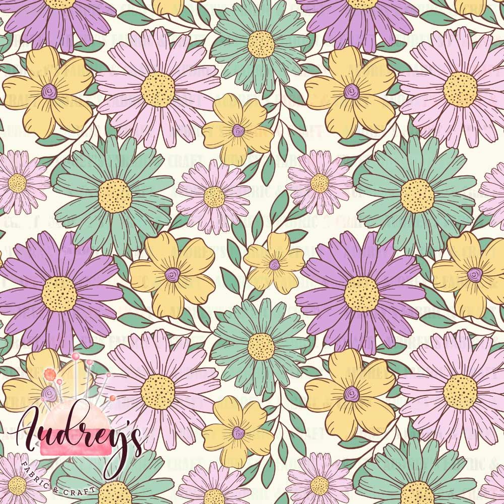 Blooming Meadow, Purple | PRE-ORDER | Choose Your Own Base