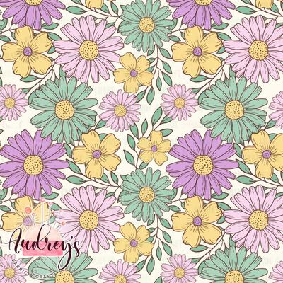Blooming Meadow, Purple | PRE-ORDER | Choose Your Own Base
