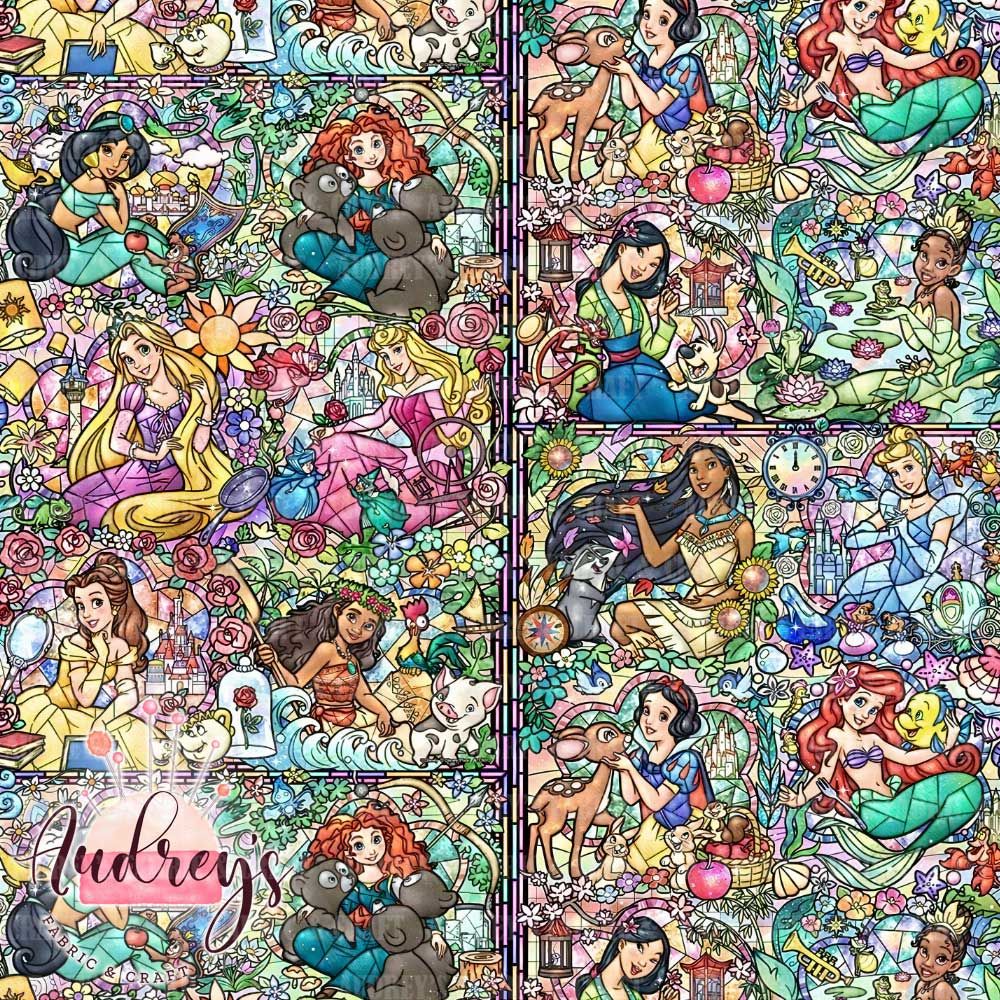 Princess Stained Glass | PRE-ORDER | Choose Your Own Base