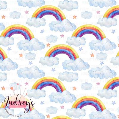 Rainbow &amp; Clouds | PRE-ORDER | Choose Your Own Base