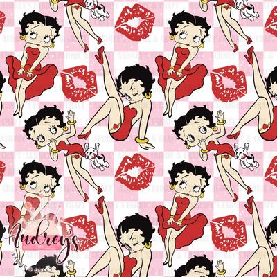 Betty Boop Checkers | PRE-ORDER | Choose Your Own Base