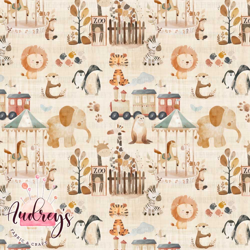 Zoo Adventures, Boho | PRE-ORDER | Choose Your Own Base