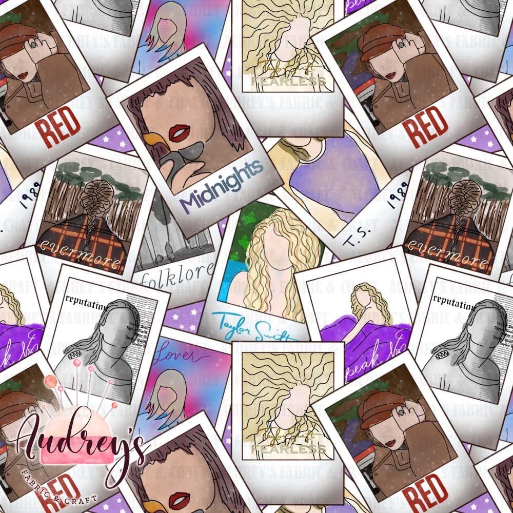 TS Polaroids, Purple | PRE-ORDER | Choose Your Own Base