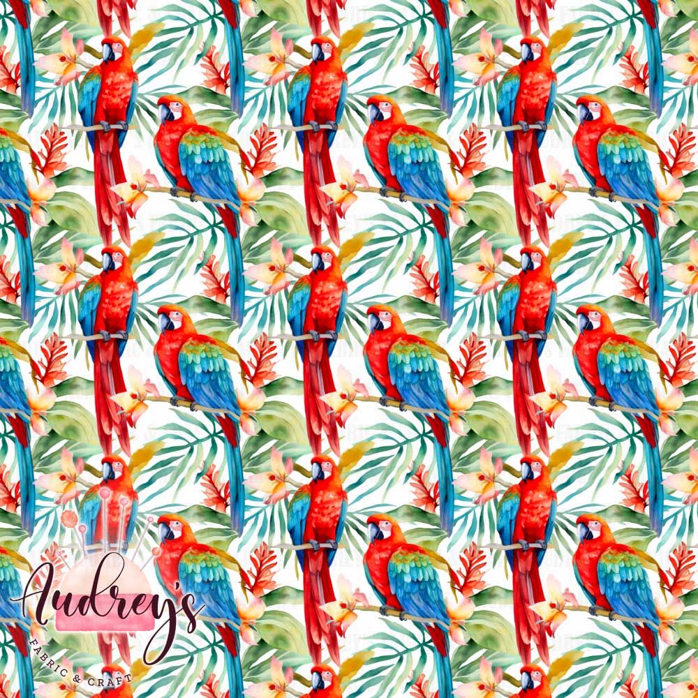 Tropical Parrot Paradise | PRE-ORDER | Choose Your Own Base