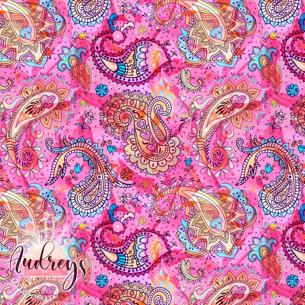 Paisley, Pink Blush | PRE-ORDER | Choose Your Own Base
