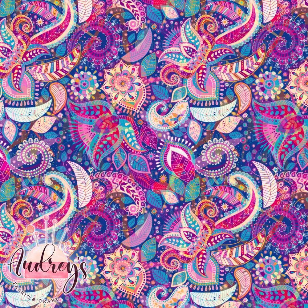 Paisley, Indigo | PRE-ORDER | Choose Your Own Base