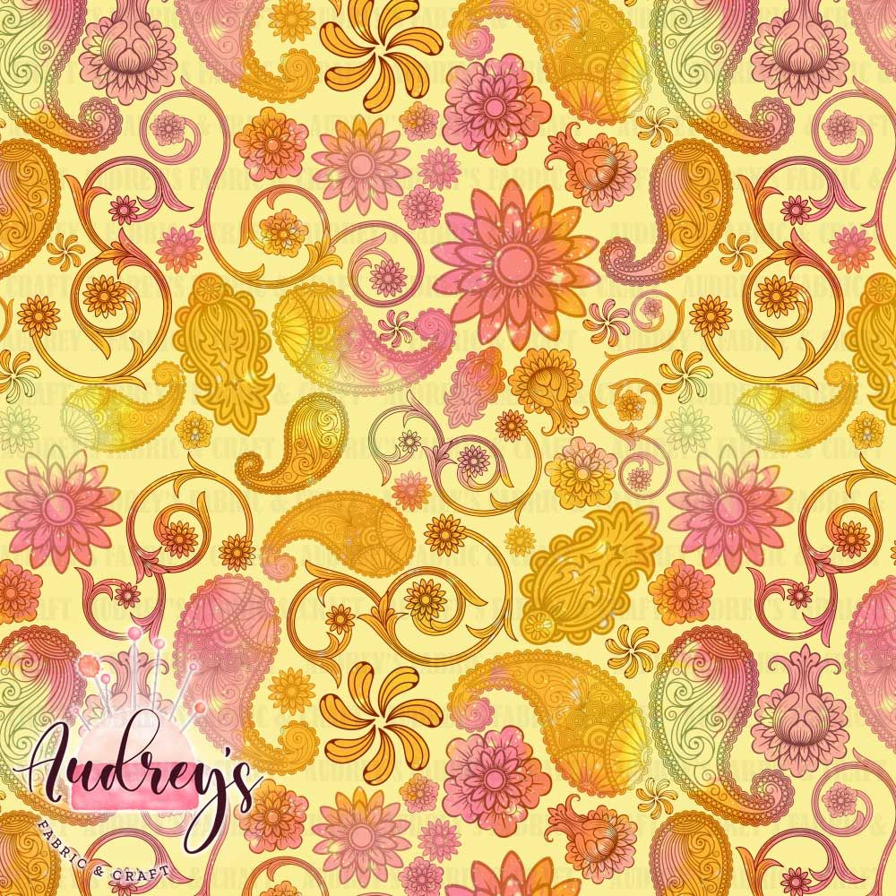 Paisley, Misty Tangerine | PRE-ORDER | Choose Your Own Base