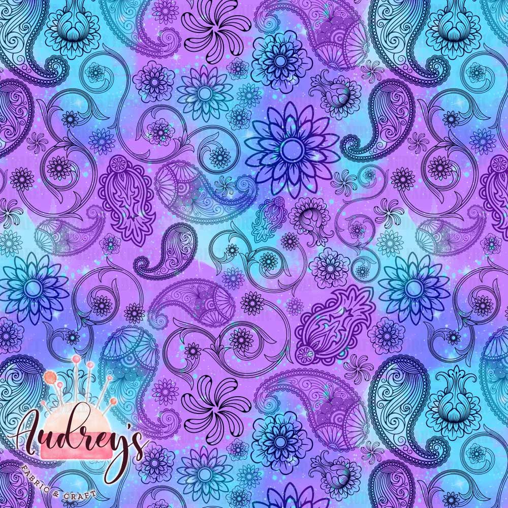 Paisley, Misty Periwinkle | PRE-ORDER | Choose Your Own Base