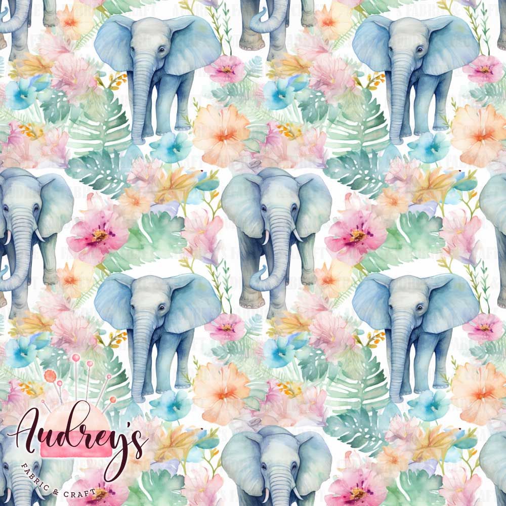 Watercolour Elephants | PRE-ORDER | Choose Your Own Base