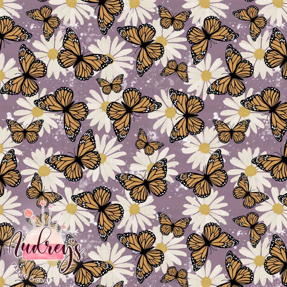 Butterfly Meadow, Purple | PRE-ORDER | Choose Your Own Base