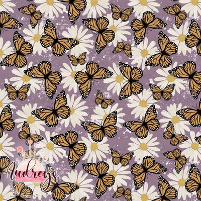 Butterfly Meadow, Purple | PRE-ORDER | Choose Your Own Base