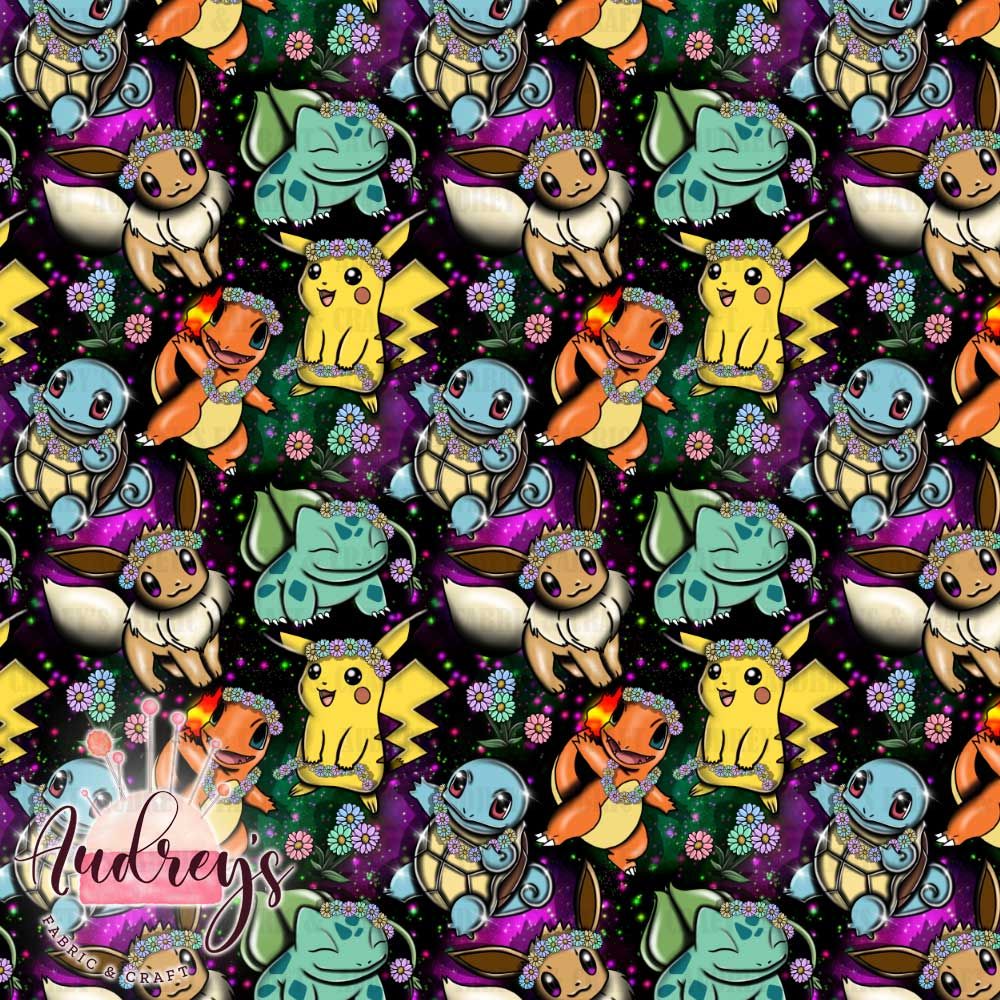 Floral Pokemons | PRE-ORDER | Choose Your Own Base