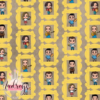 Friends Frames Beige | PRE-ORDER | Choose Your Own Base