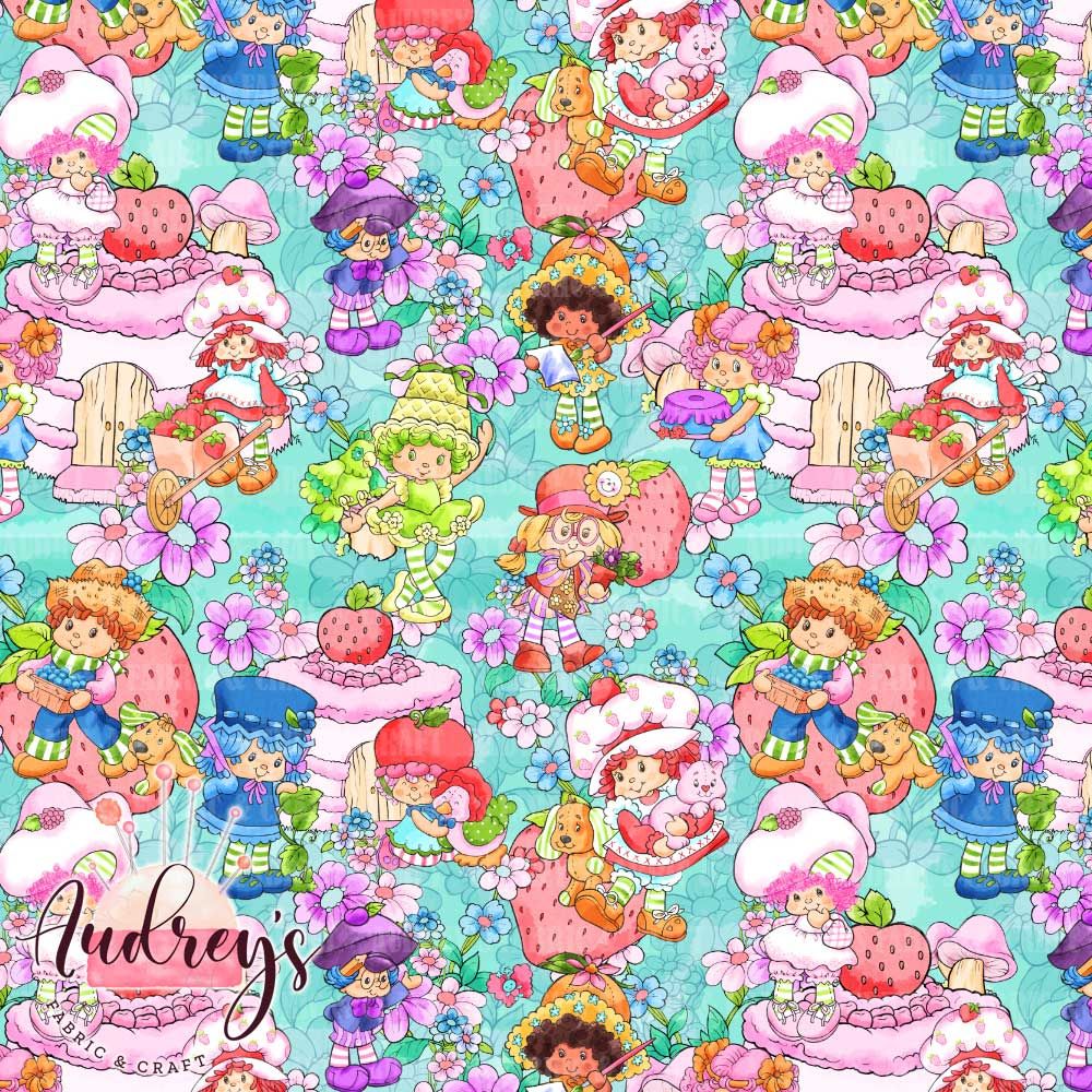 Strawberry Shortcake, Teal | PRE-ORDER | Choose Your Own Base