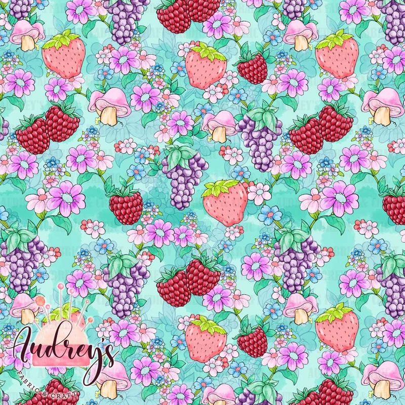 Berrylicious, Teal | PRE-ORDER | Choose Your Own Base