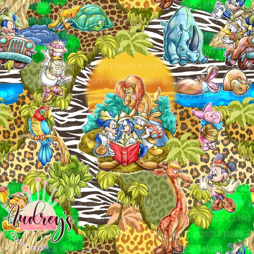 Mickey &amp; Friends, Safari | PRE-ORDER | Choose Your Own Base