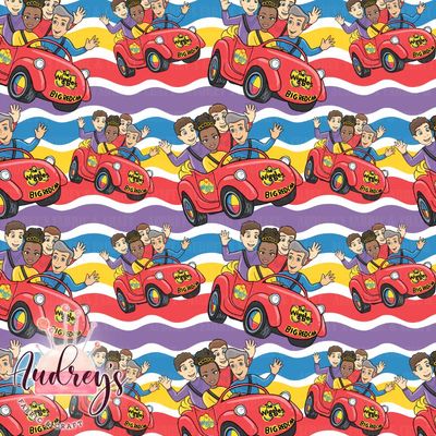 Wiggles, Colourful Waves | PRE-ORDER | Choose Your Own Base