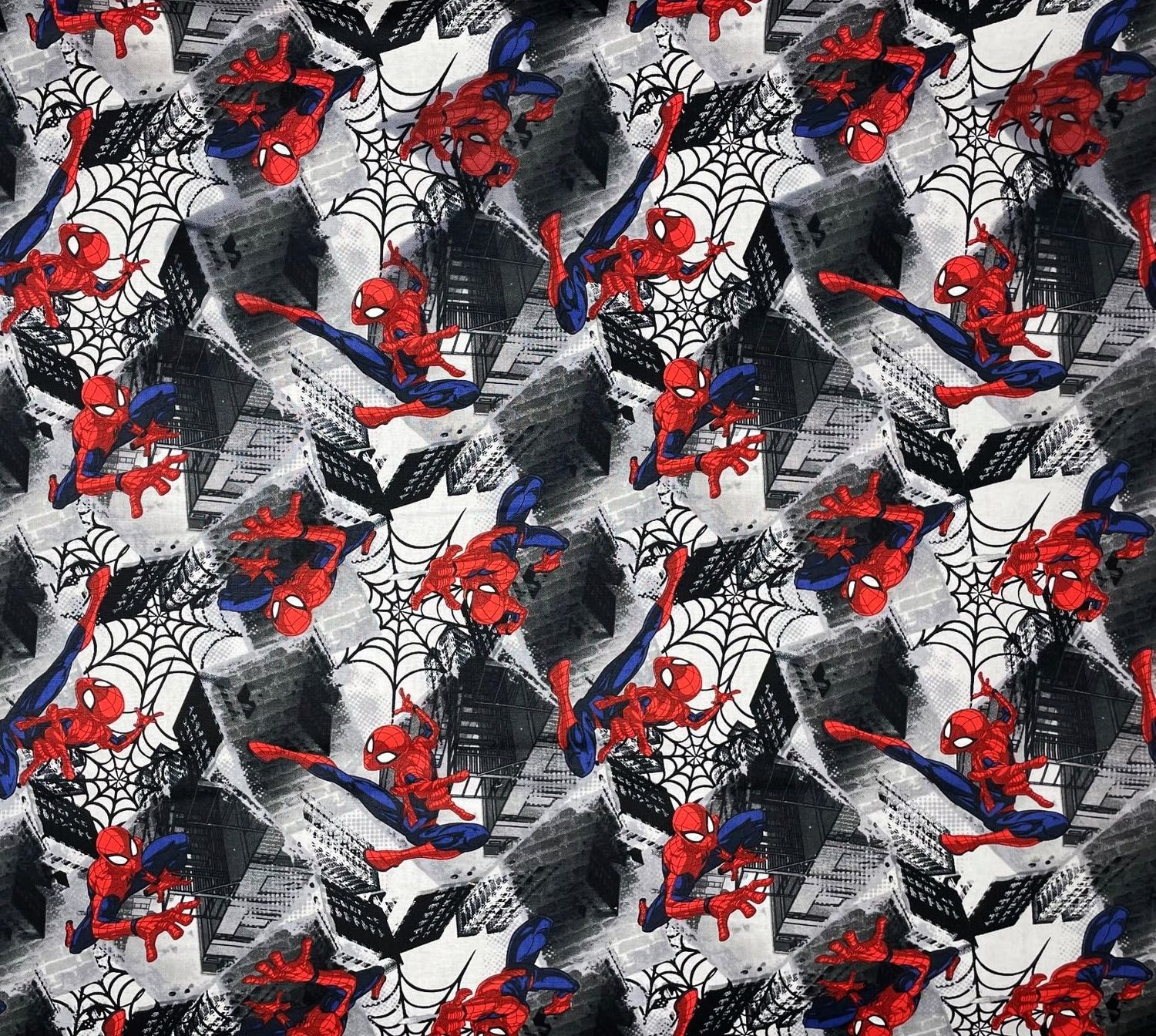 Neighbourhood Spider-Man | Licensed Quilting Cotton | 112cm Wide