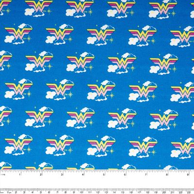 Wonderwoman, Logo | Licensed Quilting Cotton | 112cm Wide