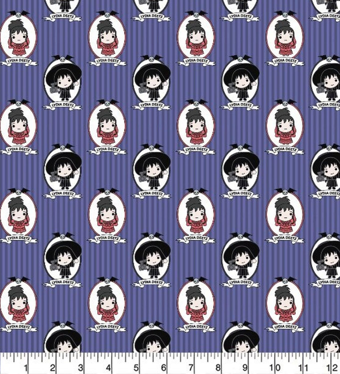 Beetlejuice, Lydia | Licensed Quilting Cotton | 112cm Wide