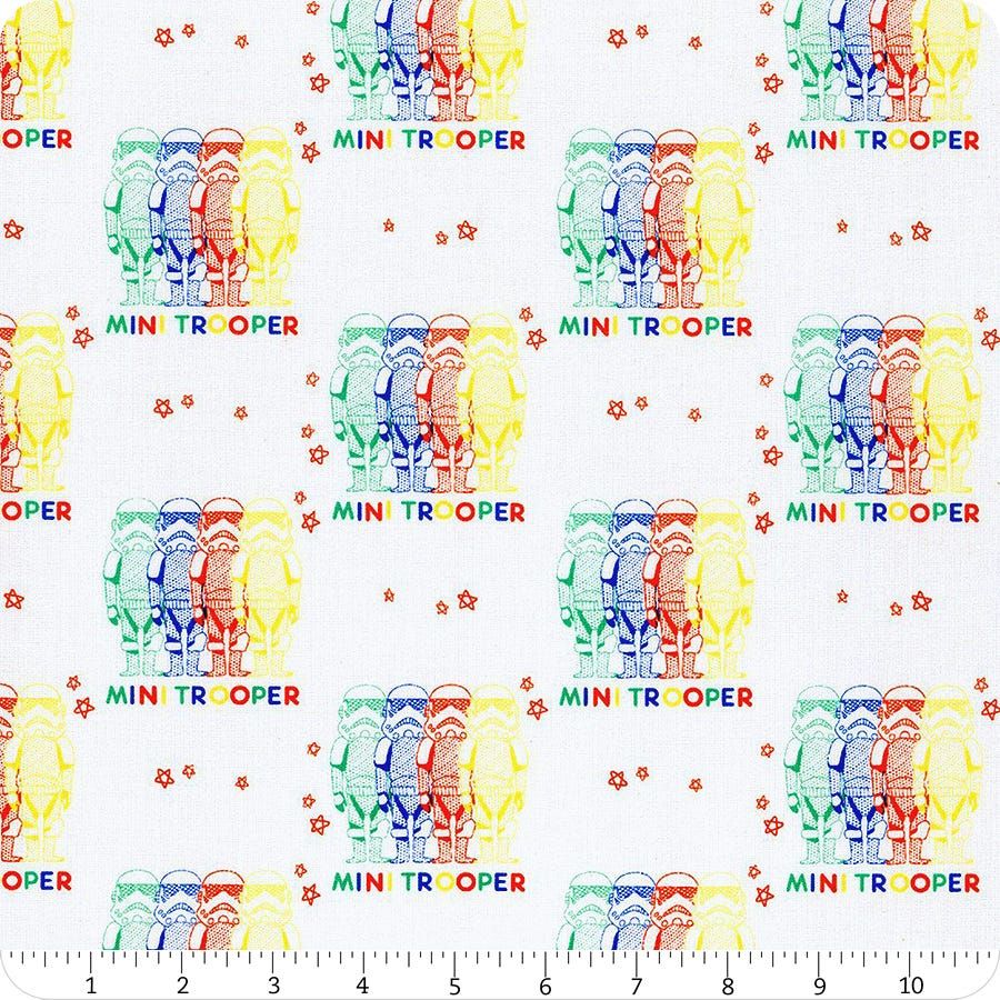 Star Wars Multi Trooper | Licensed Quilting Cotton | 112cm wide