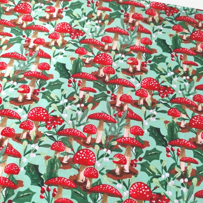 Mushrooms Allover | Quilting Cotton | 112cm wide