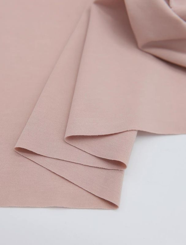 Dusty Rose | Modal Spandex Solid Fabric | 174cm Wide