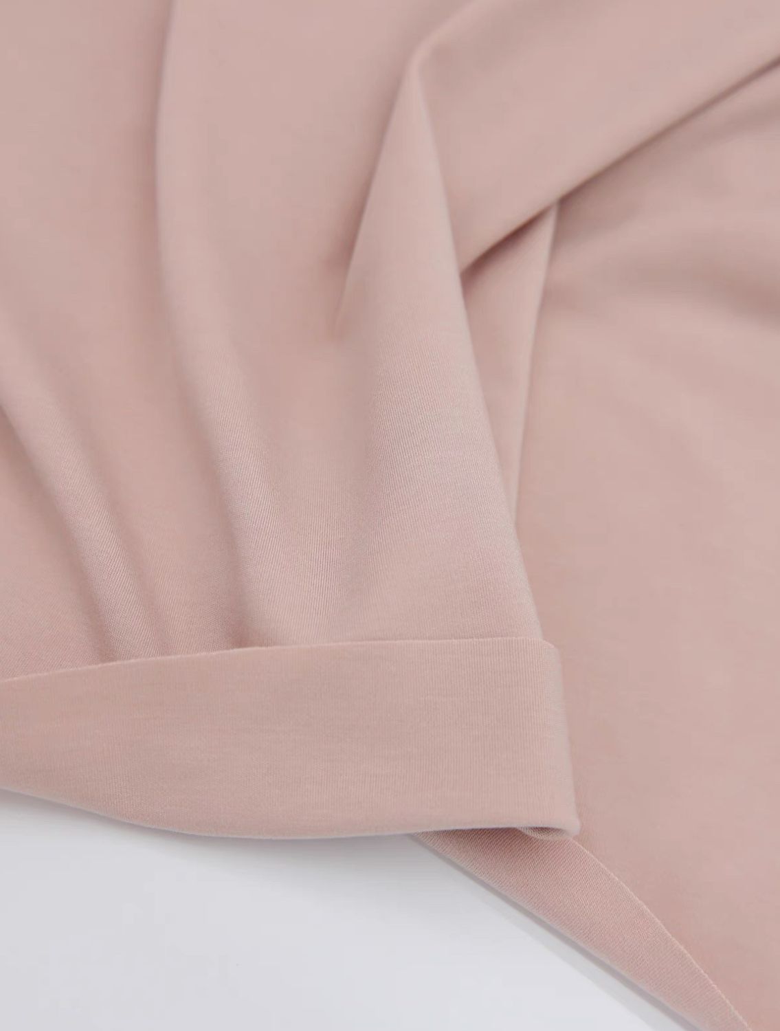 Dusty Rose | Modal Spandex Solid Fabric | 174cm Wide
