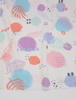 Tropical Abstract | Combed Cotton Jersey Fabric | 184cm Wide