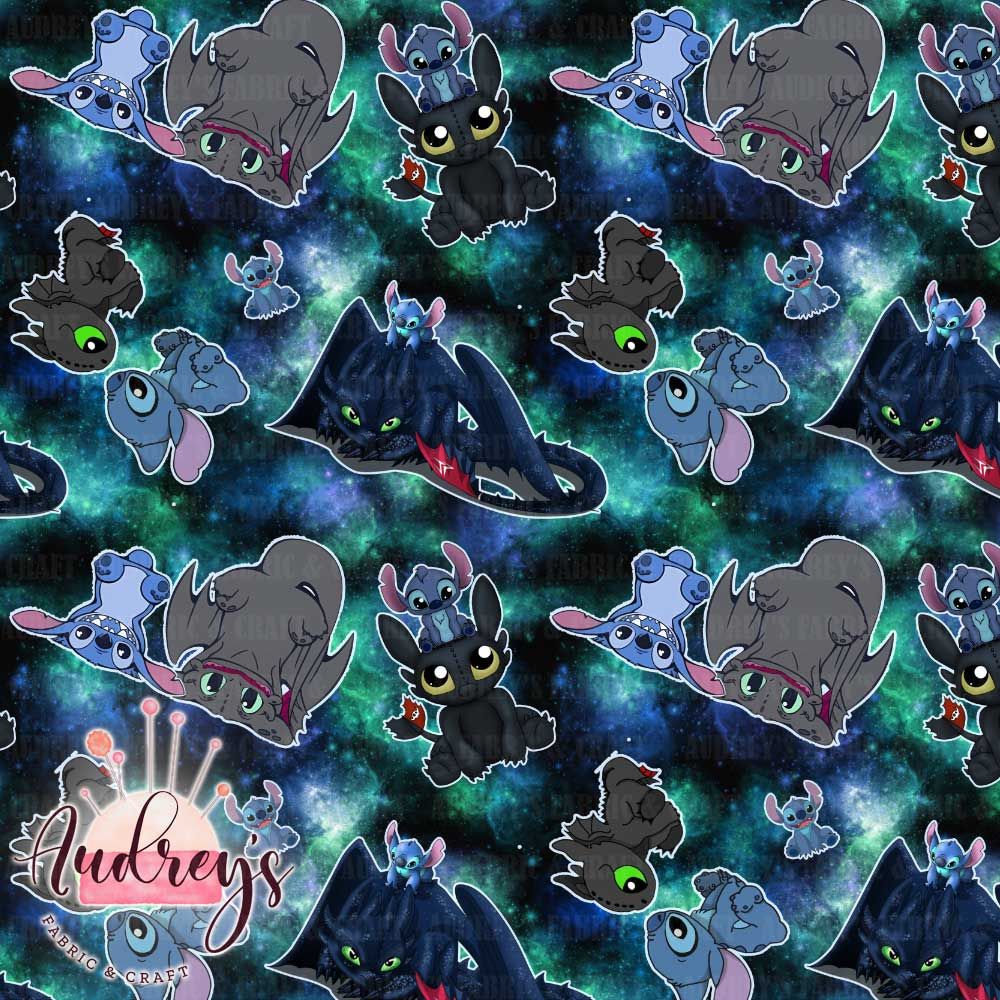 Stitch &amp; Toothless | PRE-ORDER | Choose Your Own Base
