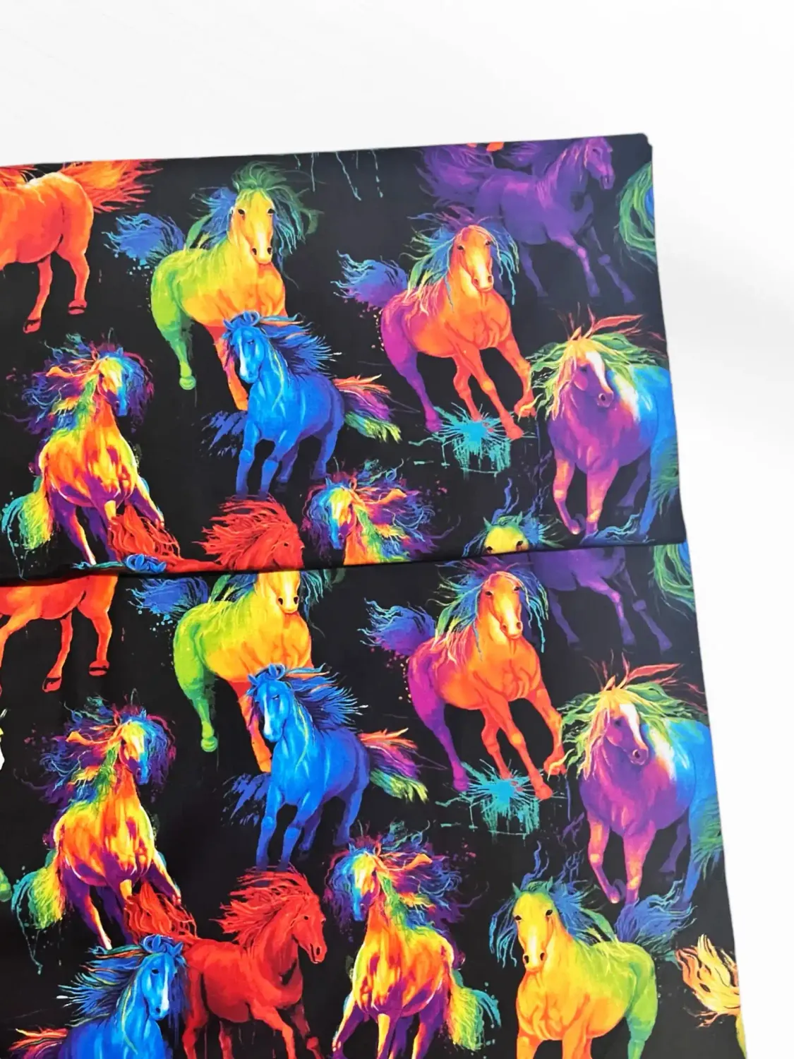 Painted Horses | Quilting Cotton | 112cm wide