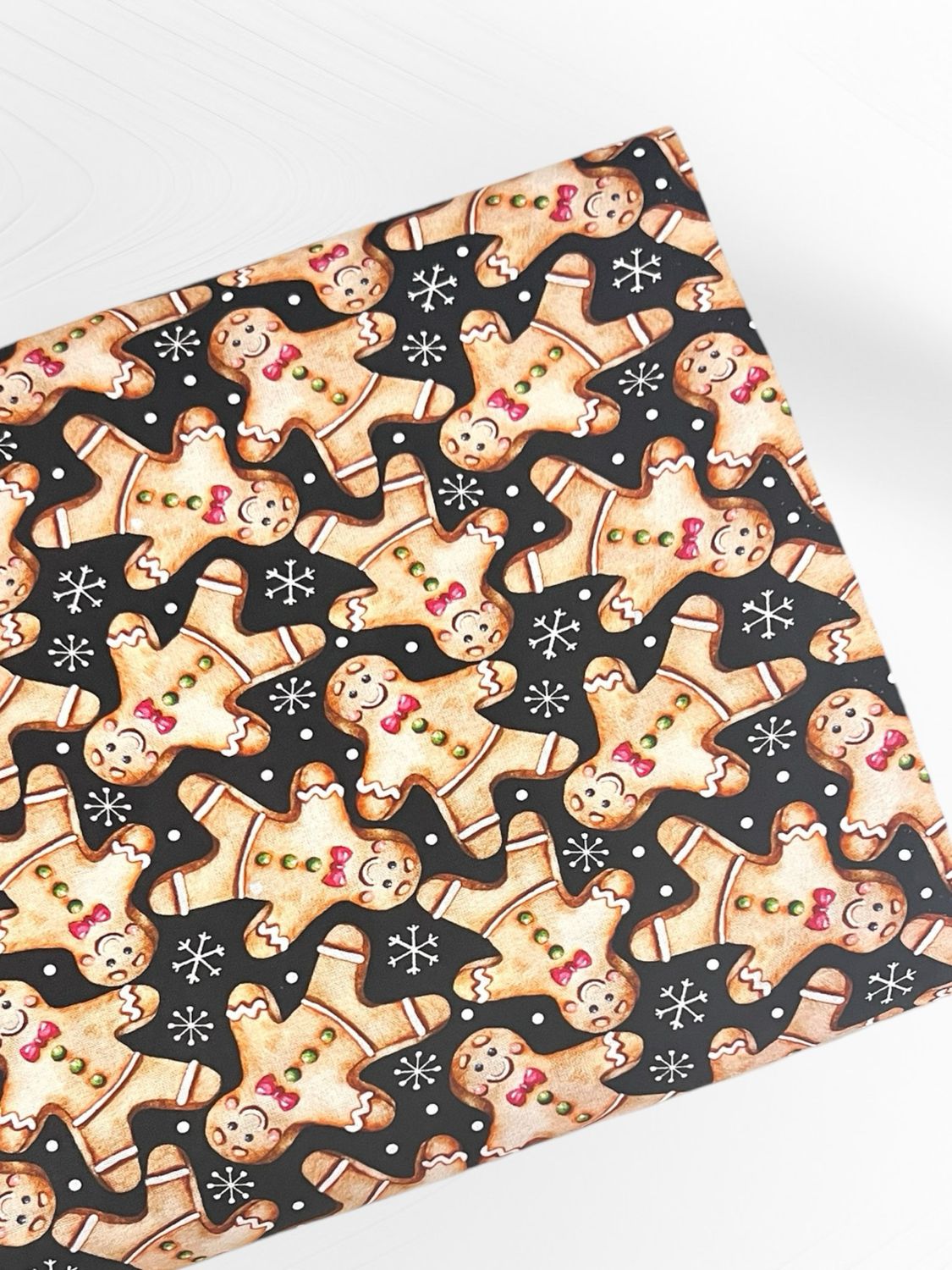 Xmas Gingerbread Toss | Quilting Cotton | 112cm Wide
